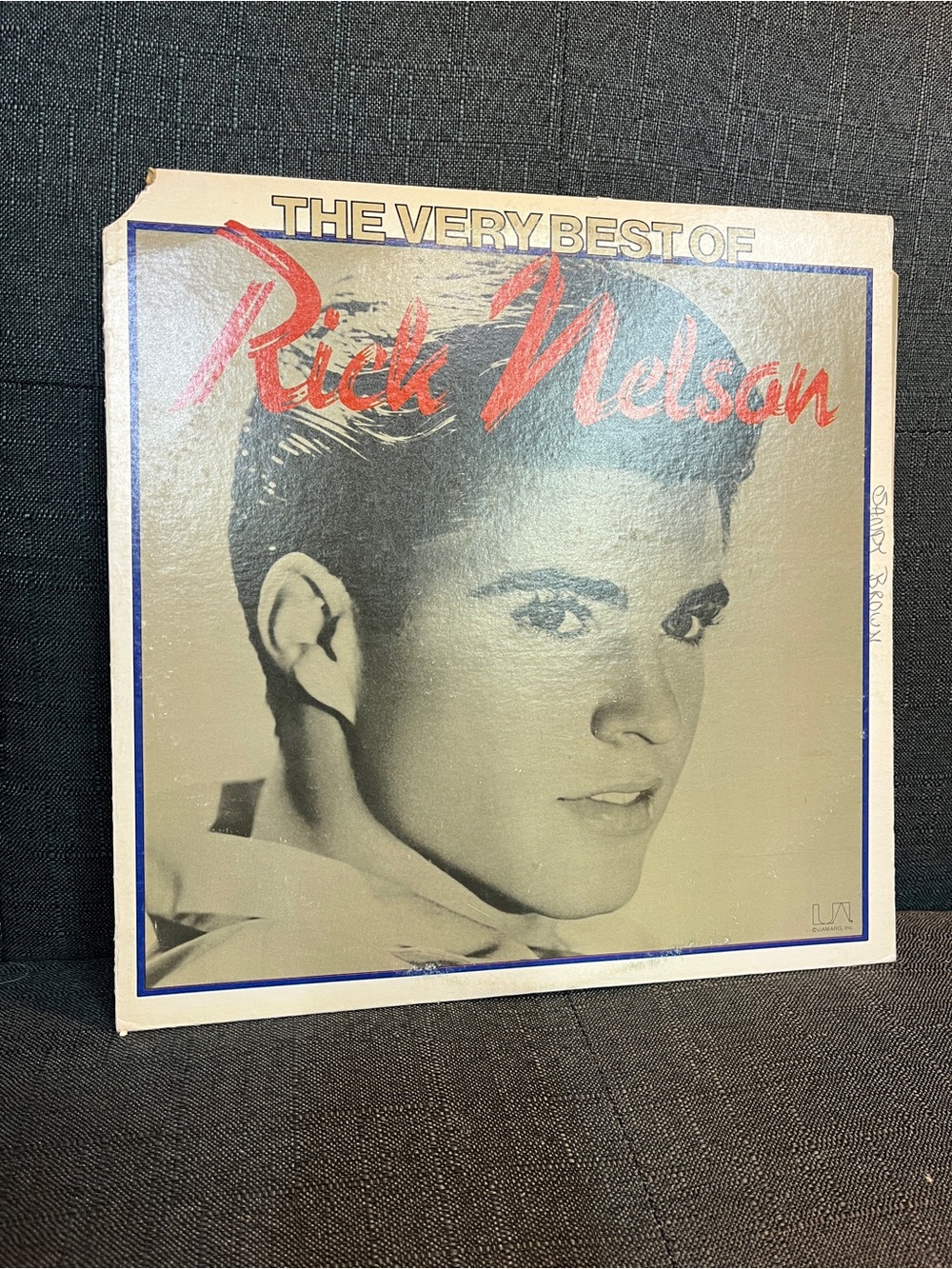 The Very Best of Rick Nelson - Vintage Vinyl Album Cover - 1979